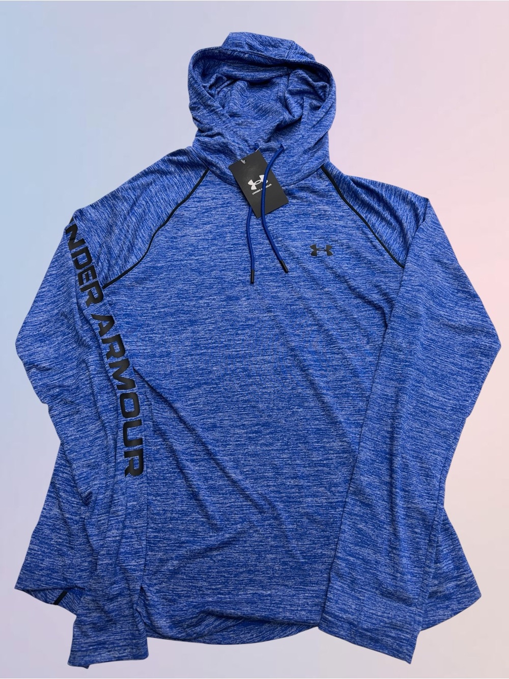 UNDER ARMOUR Women’s Medium Blue Lightweight Hoodie Seeatshirt